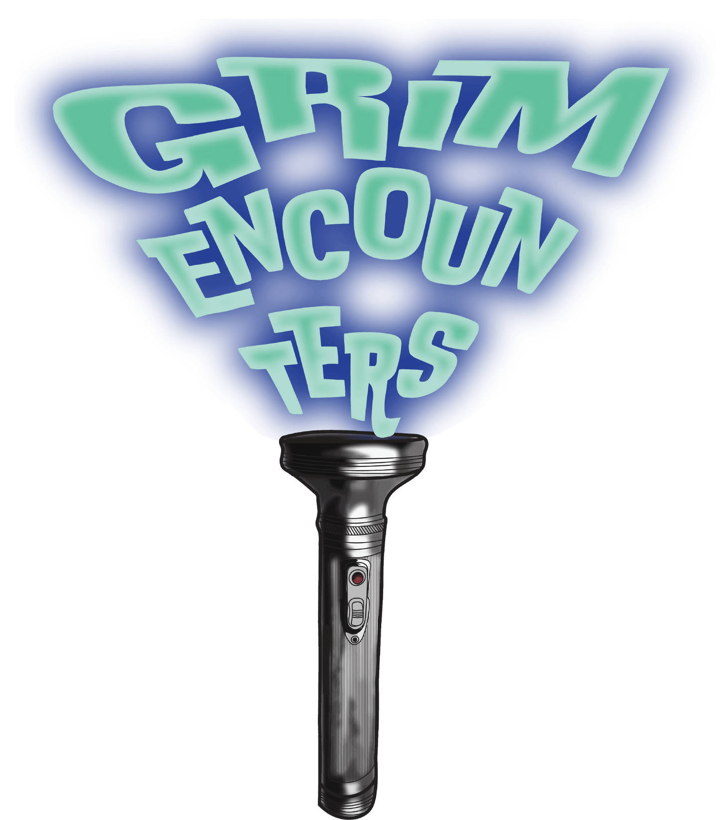 Grim Encounters Flashlight Sticker